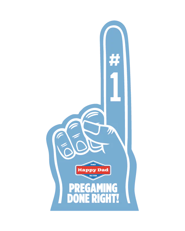 #1 Pregaming Foam Finger Standard Case Topper - Image 8