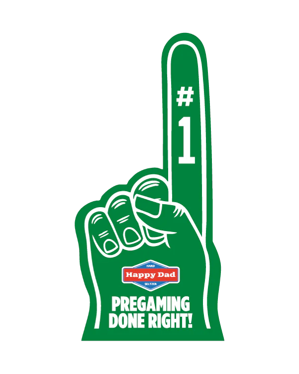 #1 Pregaming Foam Finger Skinny Case Topper - Image 7