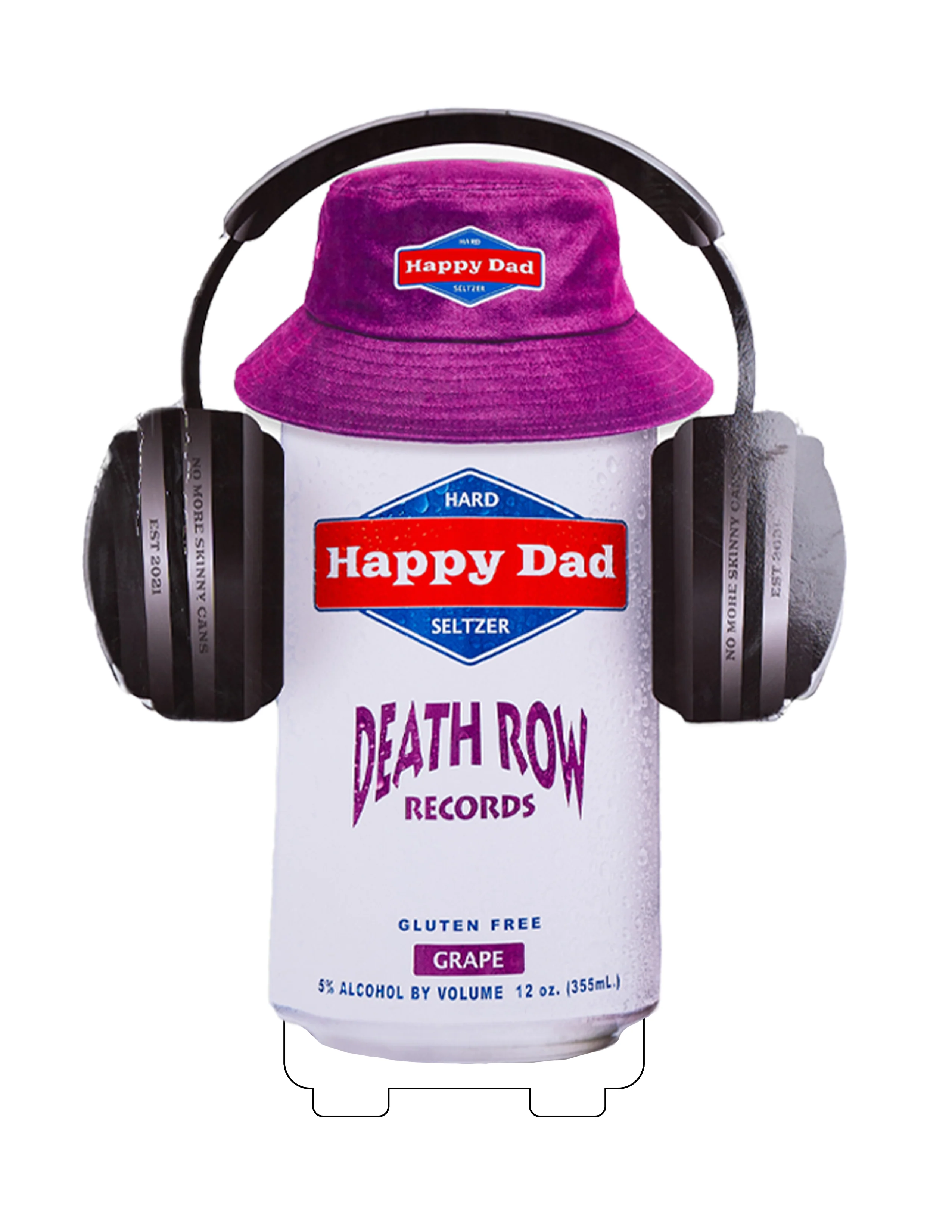 Happy Dad x DJ Death Row Case Stacker Topper