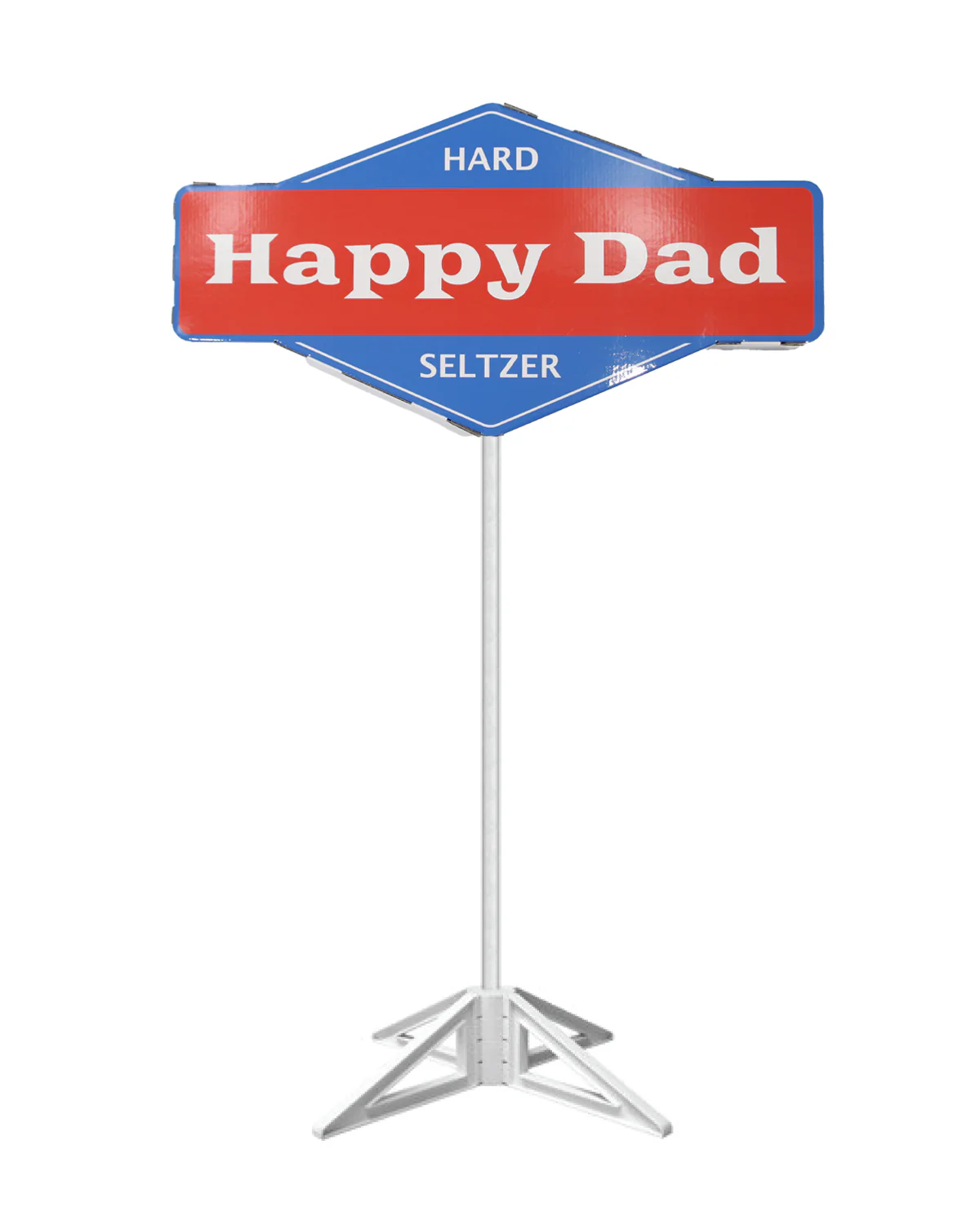 Happy Dad 3D Logo Pole Topper (5 stackers per 1 box)