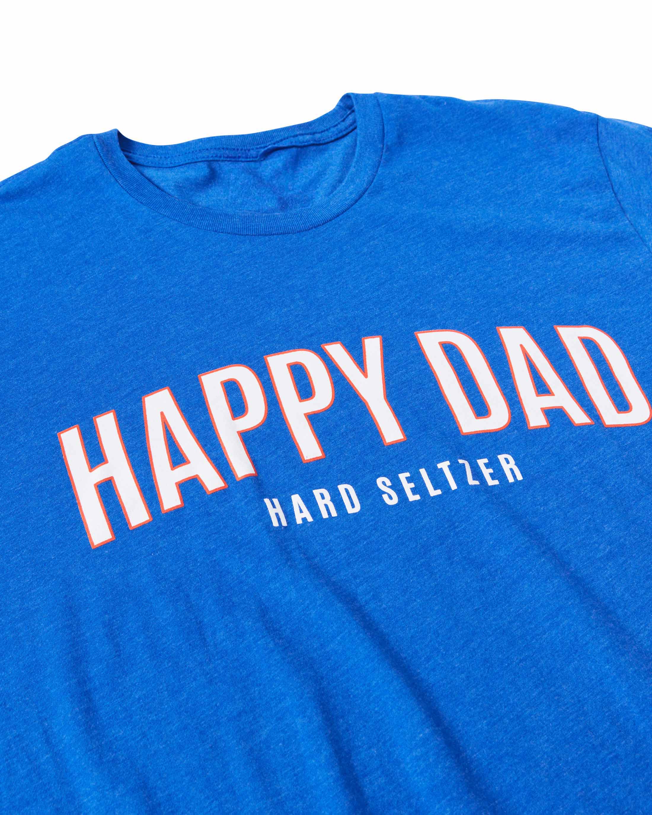 Happy Dad Arch Tee (Royal) - Image 2
