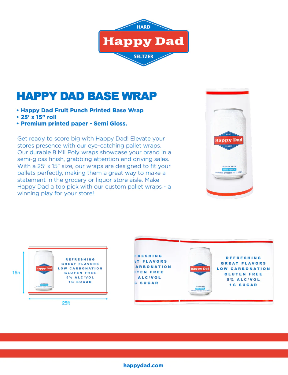 Happy Dad Base Wrap - Image 3