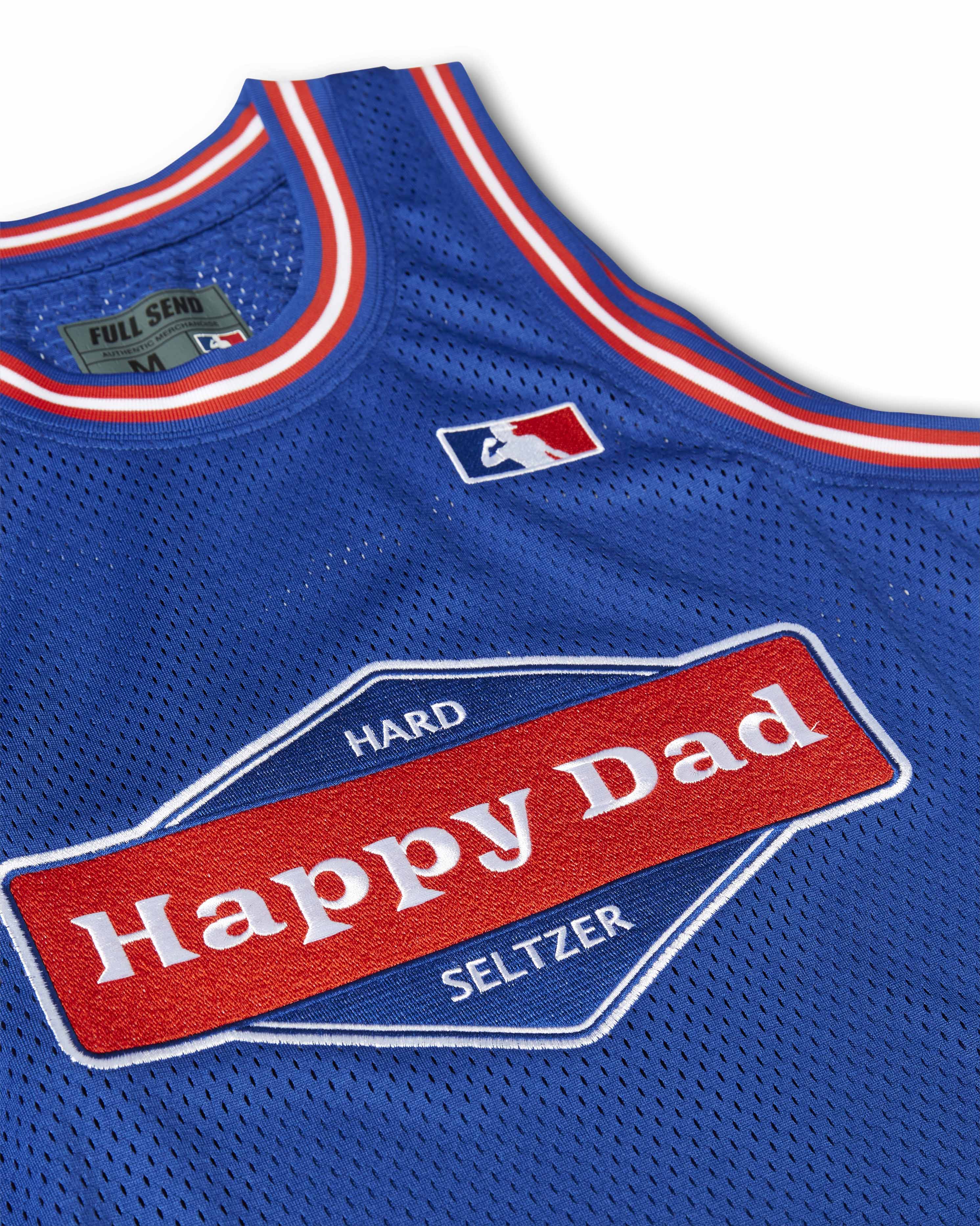 Happy Dad Basketball Jersey (Full Send) - Image 2