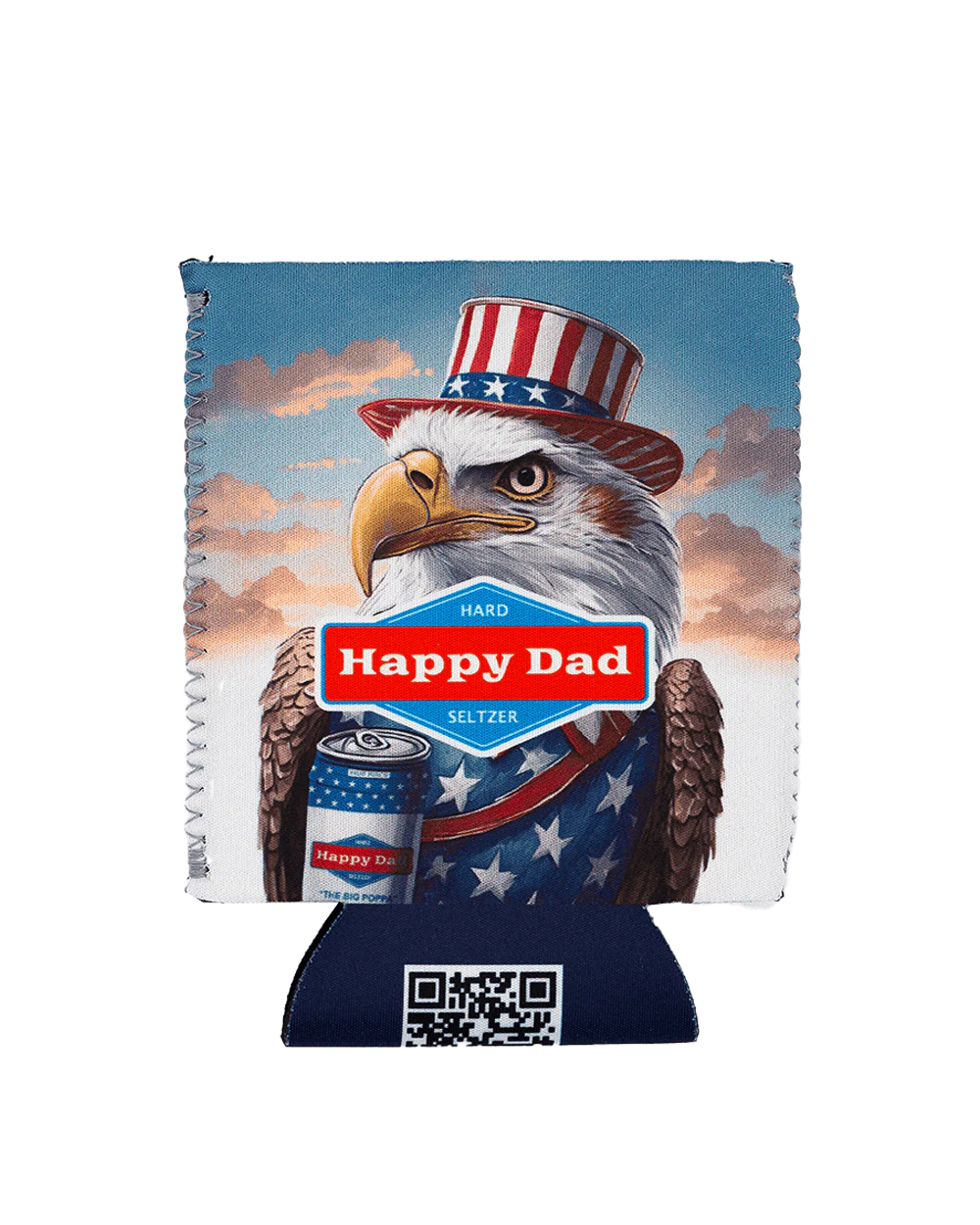 Happy Dad Can Sleeve 12oz (Eagle)