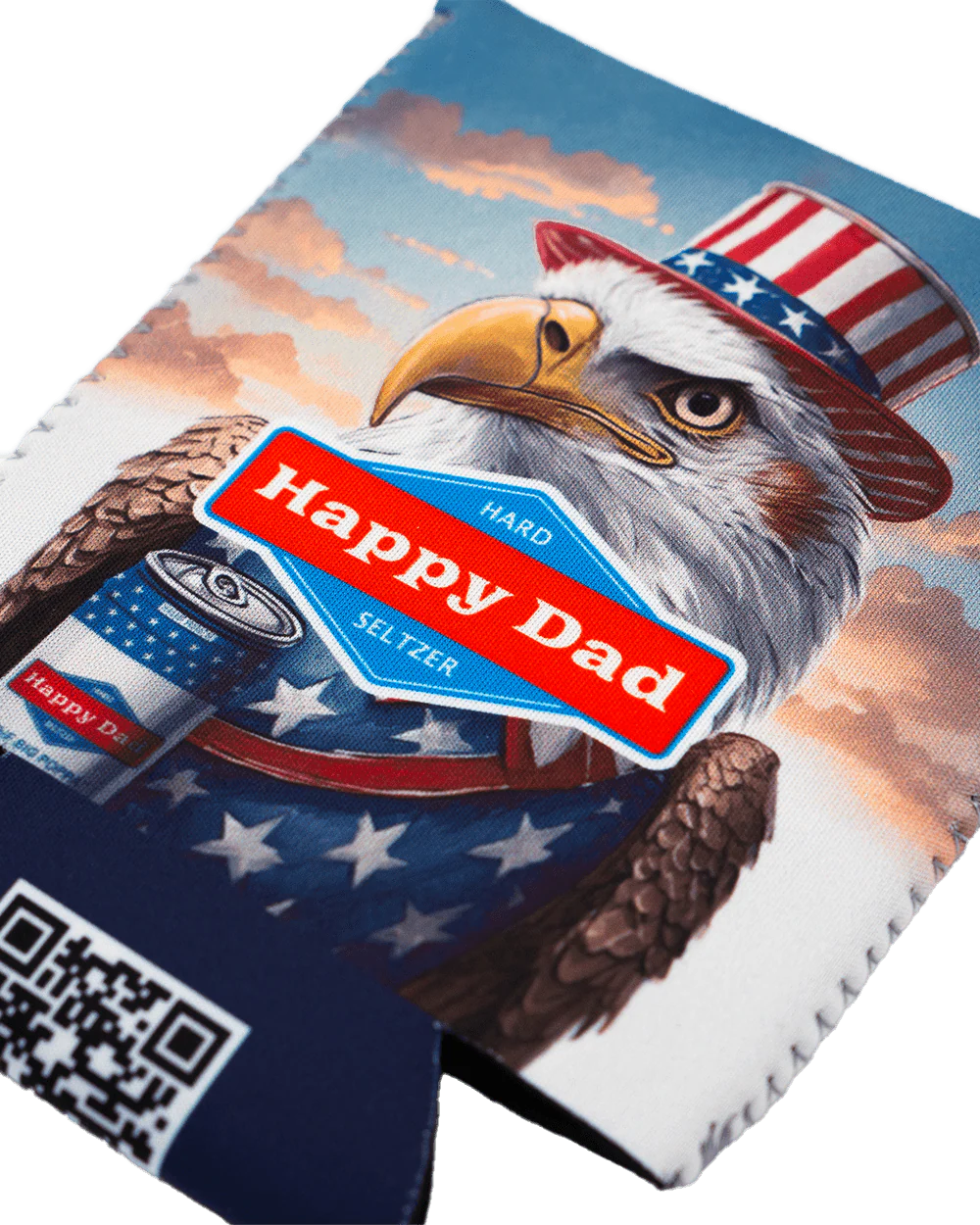 Happy Dad Can Sleeve 12oz (Eagle) - Image 3