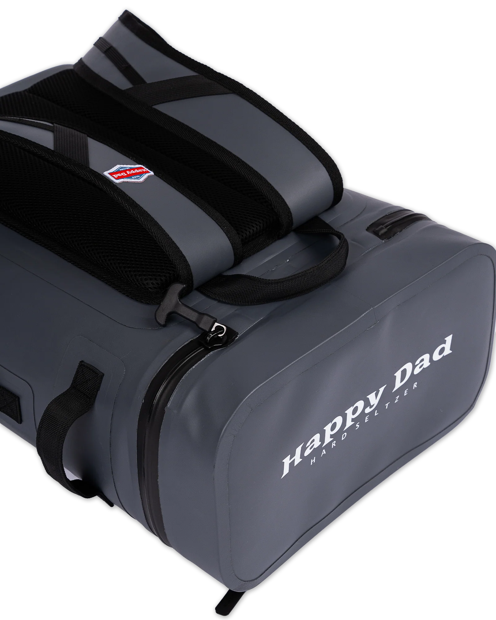 Happy Dad Cooler Backpack (Grey) - Image 5