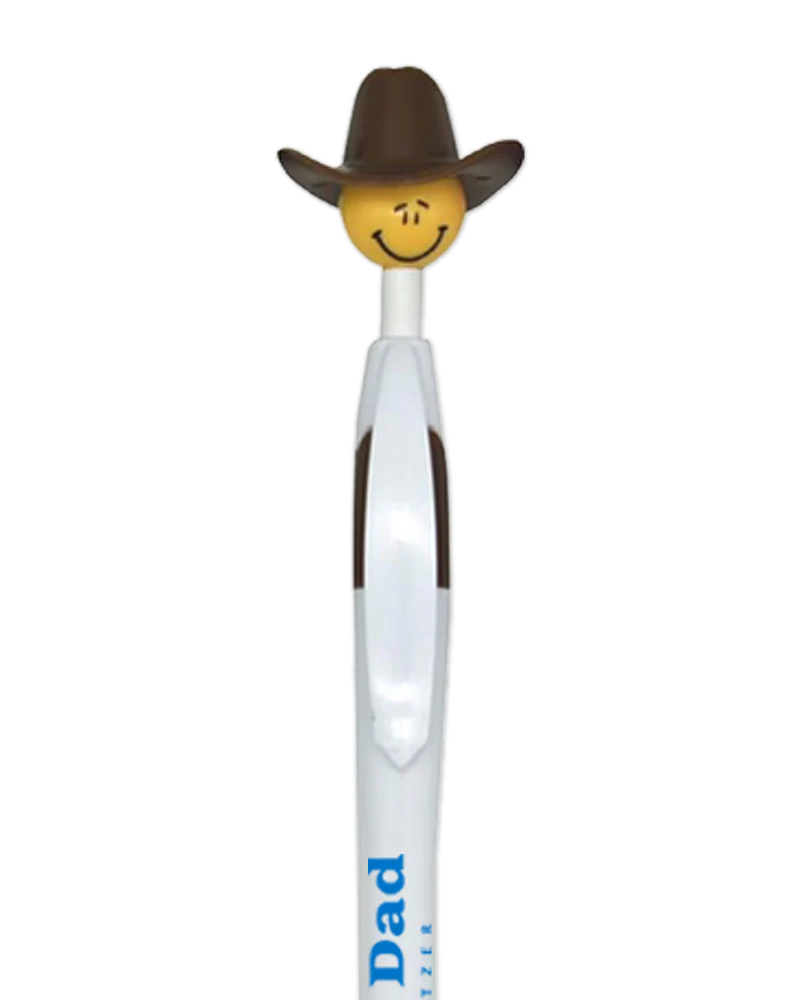 Happy Dad Cowboy Hat Pen - Image 2