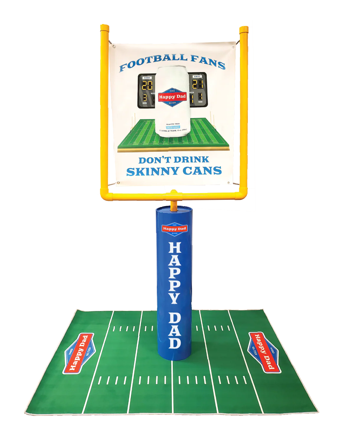 Happy Dad Football Field Goal (Complete Display) - Image 2