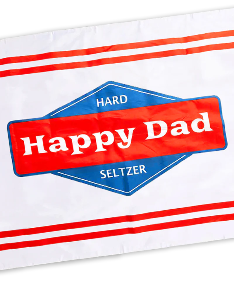 Happy Dad Flag (White) - Image 2