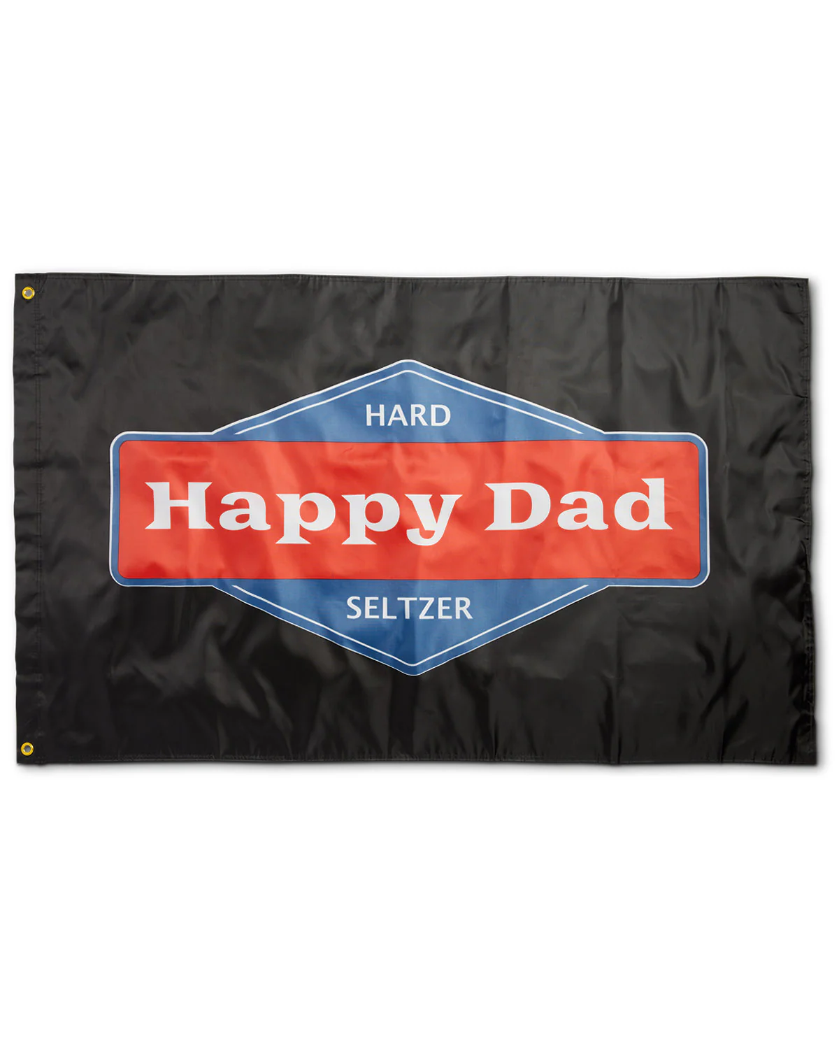 Happy Dad Flag (Black)