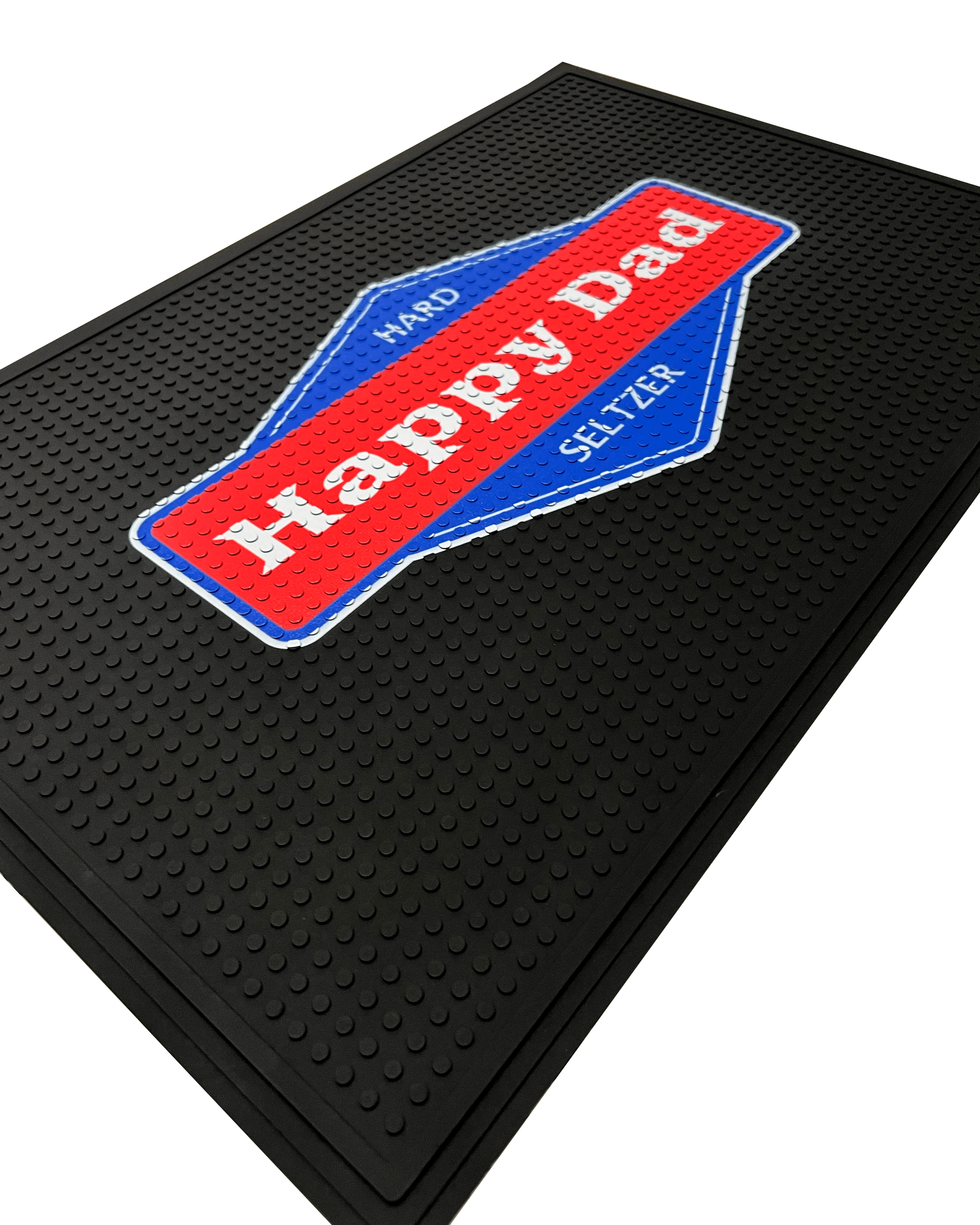 Happy Dad Floor Mat (Black) - Image 2