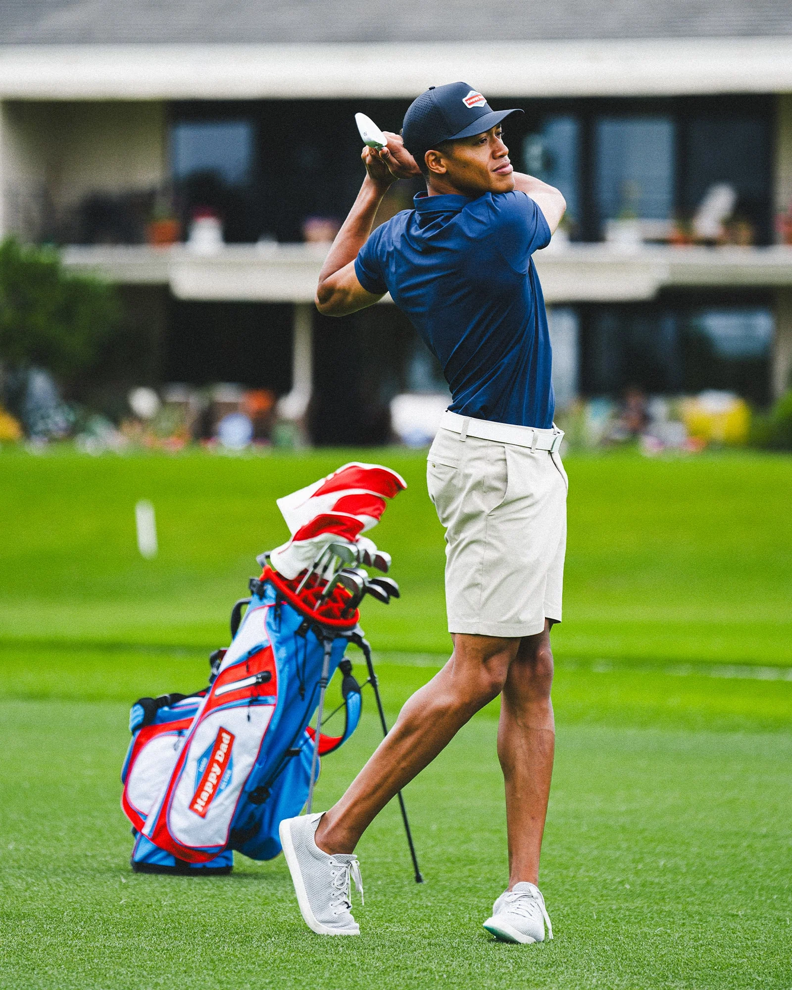 Happy Dad Golf Bag - Image 10