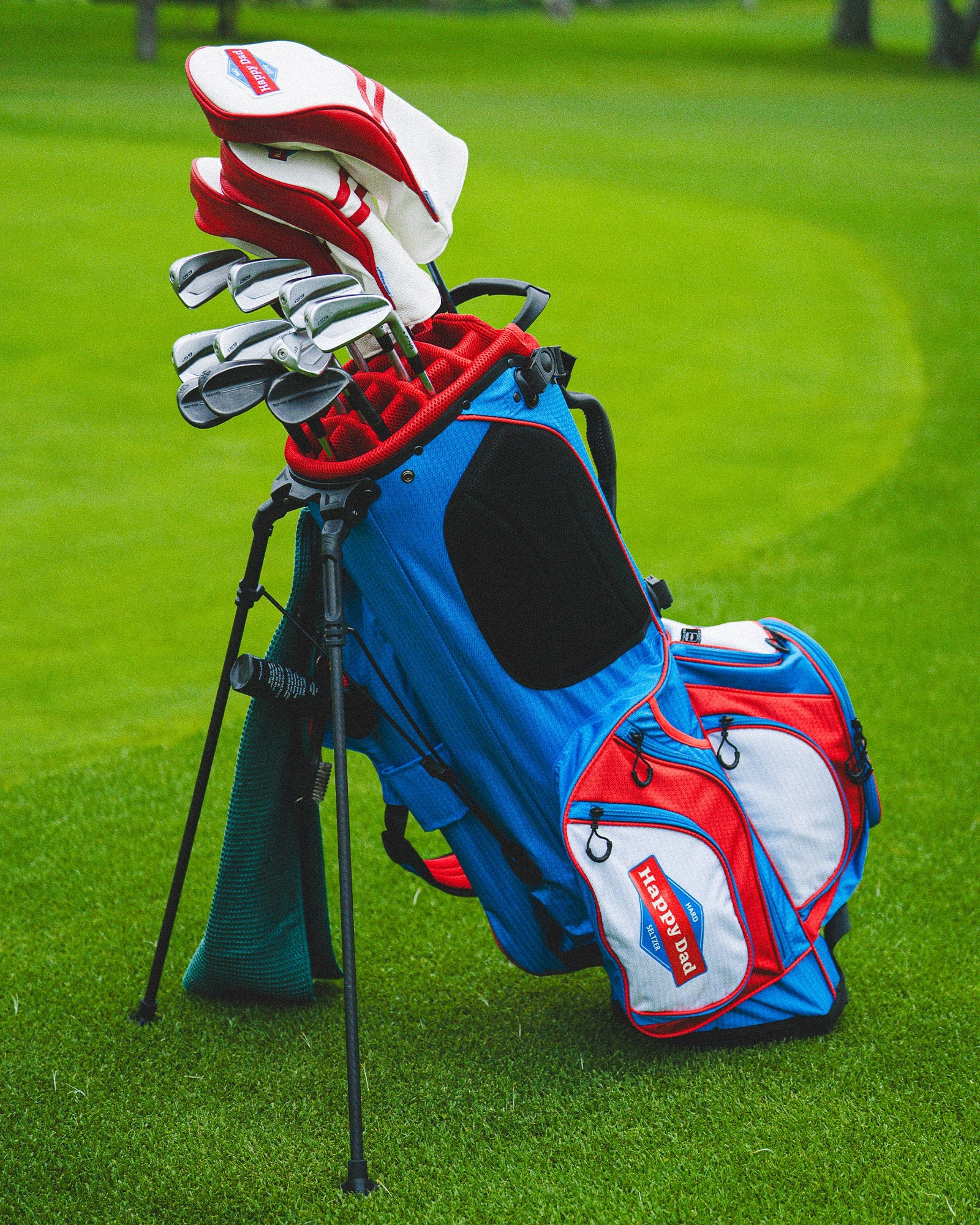 Happy Dad Golf Bag - Image 8