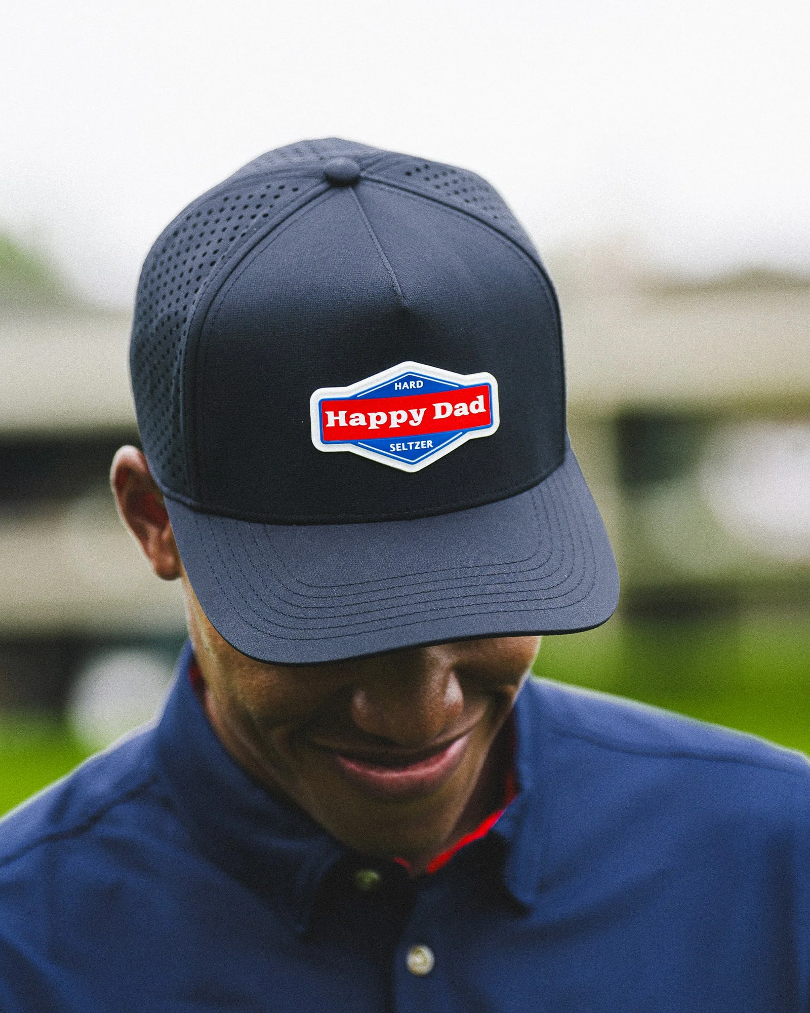 Happy Dad Golf Performance Hat - Image 7