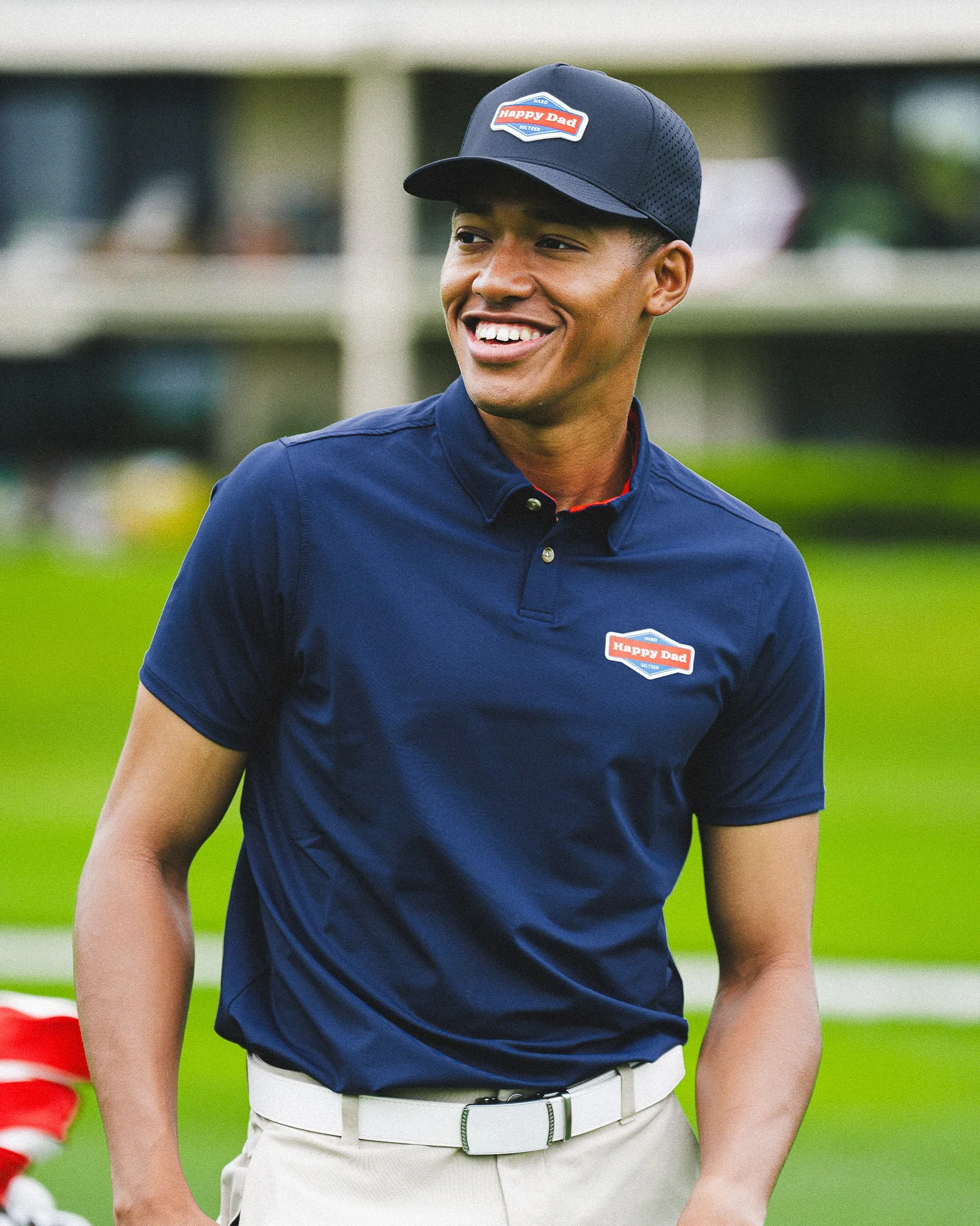 Happy Dad Golf Performance Hat - Image 8