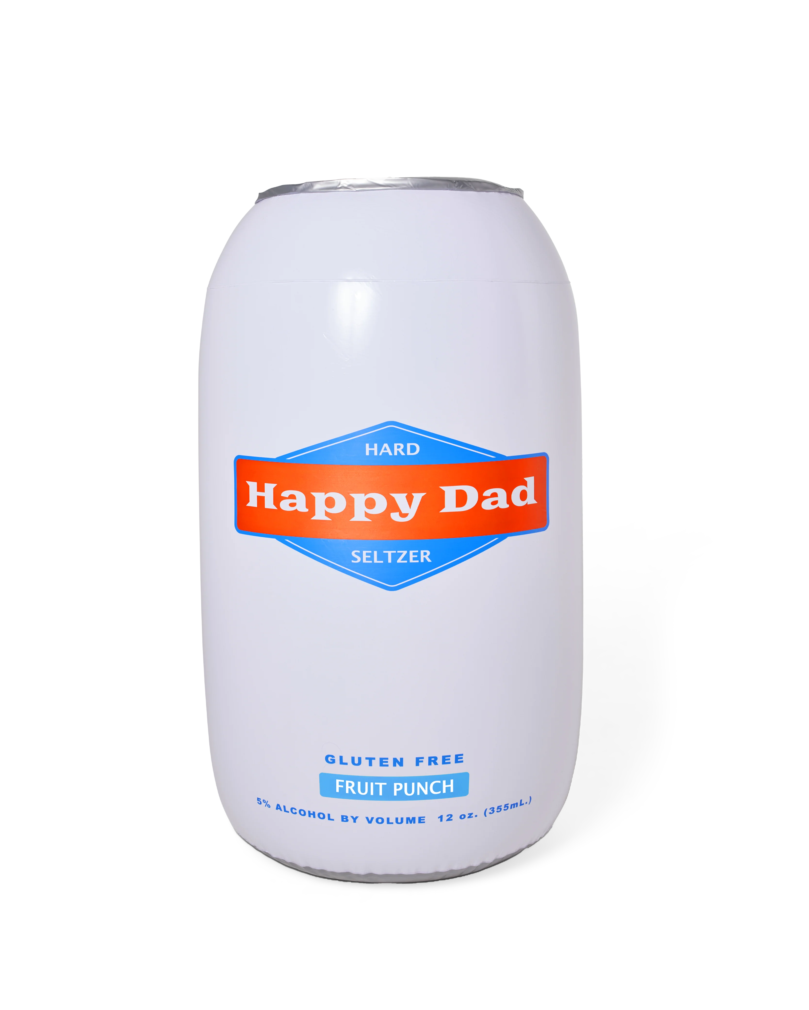 Happy Dad Hard Seltzer Inflatable Can Display 24" (Fruit Punch)