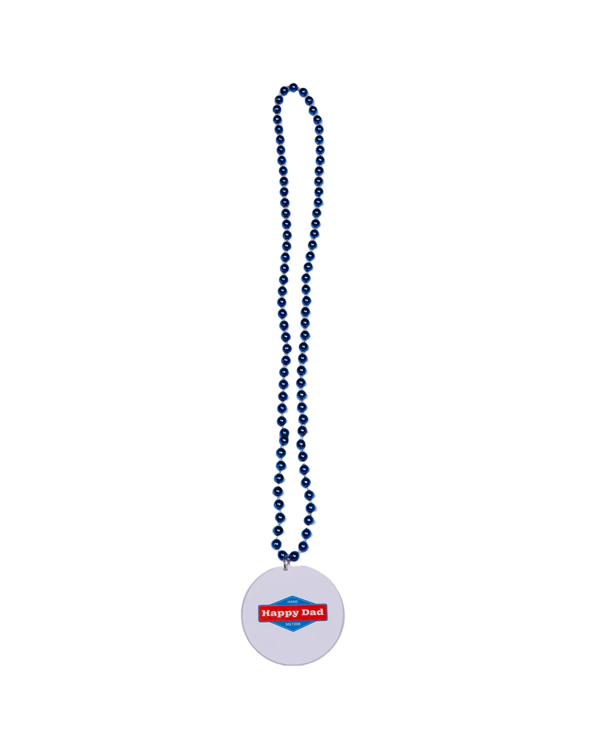 Happy Dad Mardi Gras Beads - Image 4