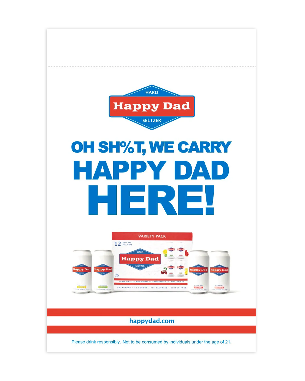 Happy Dad "Oh SH%T" Case Card