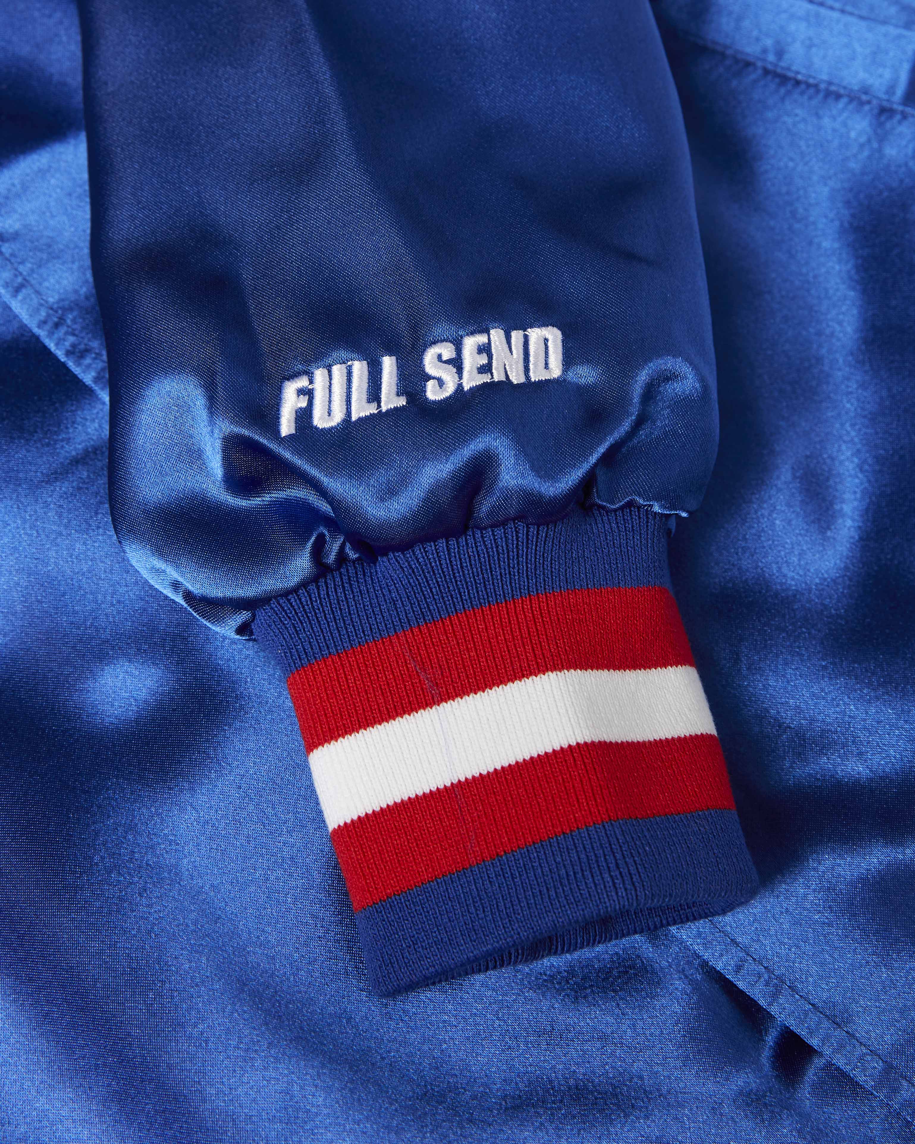 Happy Dad Satin Jacket (Blue) - Image 3