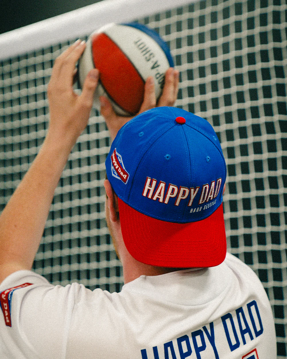 Happy Dad Sports Hat (Blue) - Image 6