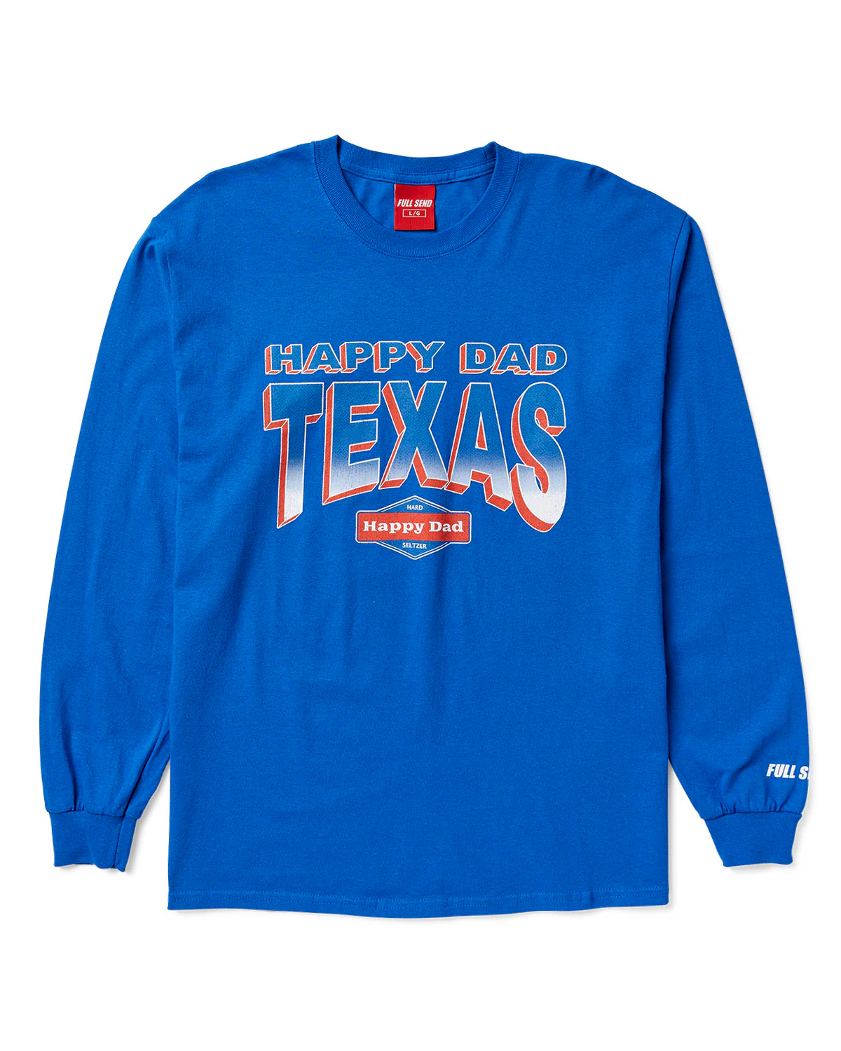 Happy Dad Texas Long Sleeve Tee