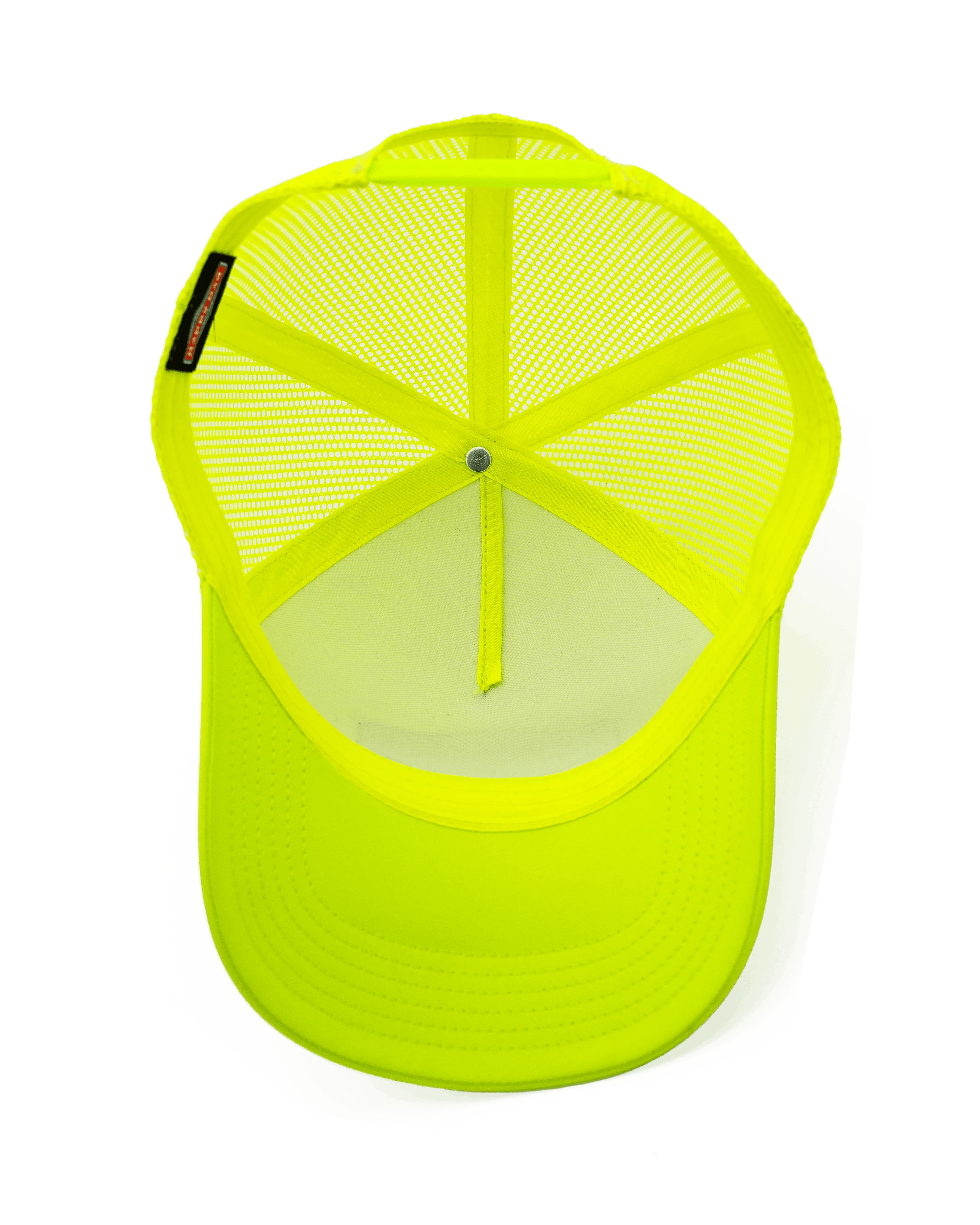 Happy Dad Trucker Hat (Neon Yellow) - Image 4