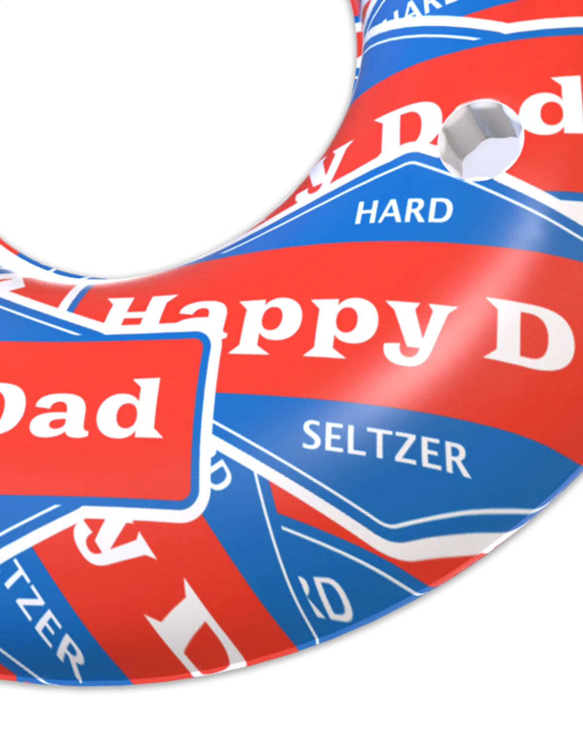 Happy Dad Inflatable Tube Float - Image 3