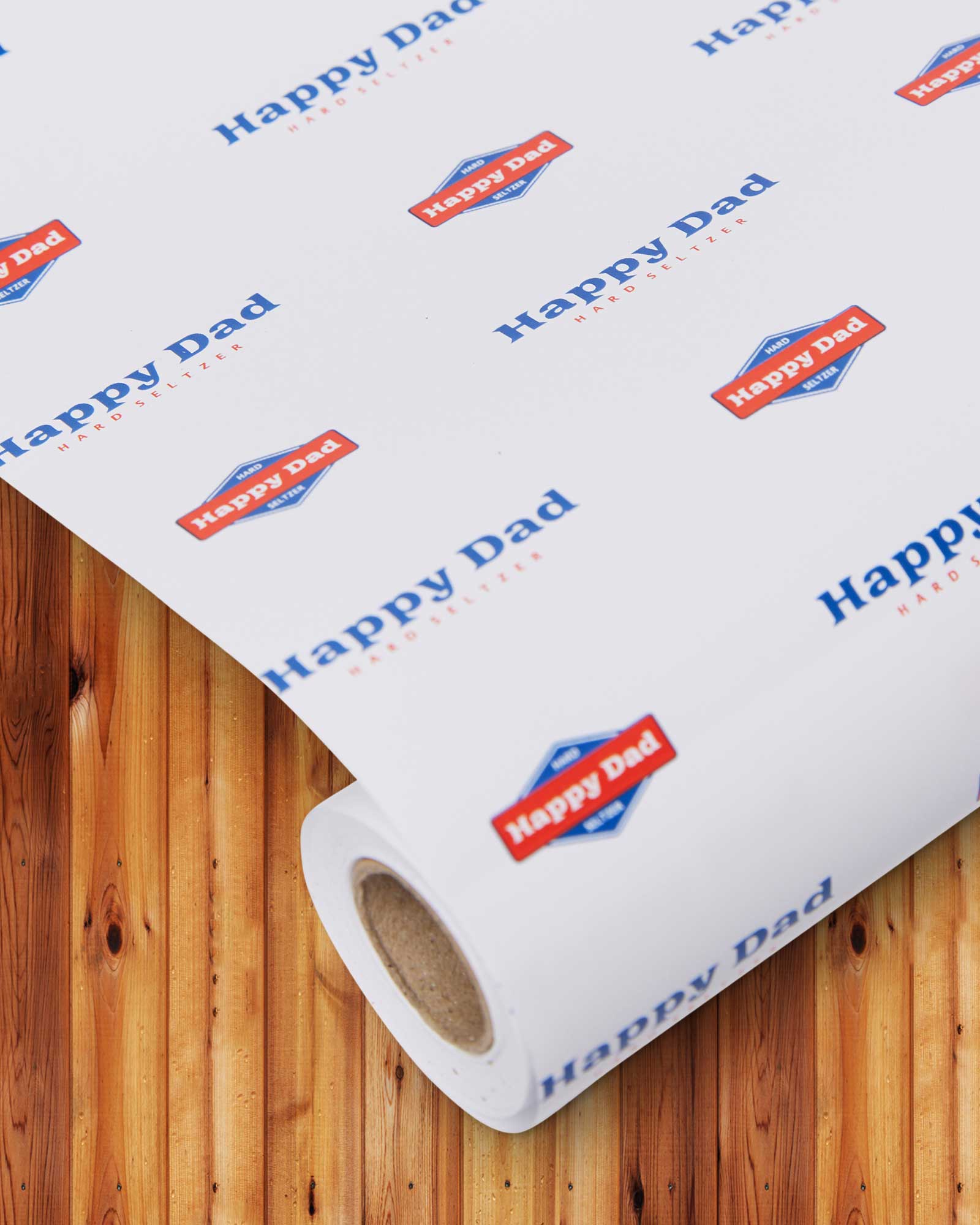 Happy Dad Gift Wrapping Paper - Image 3