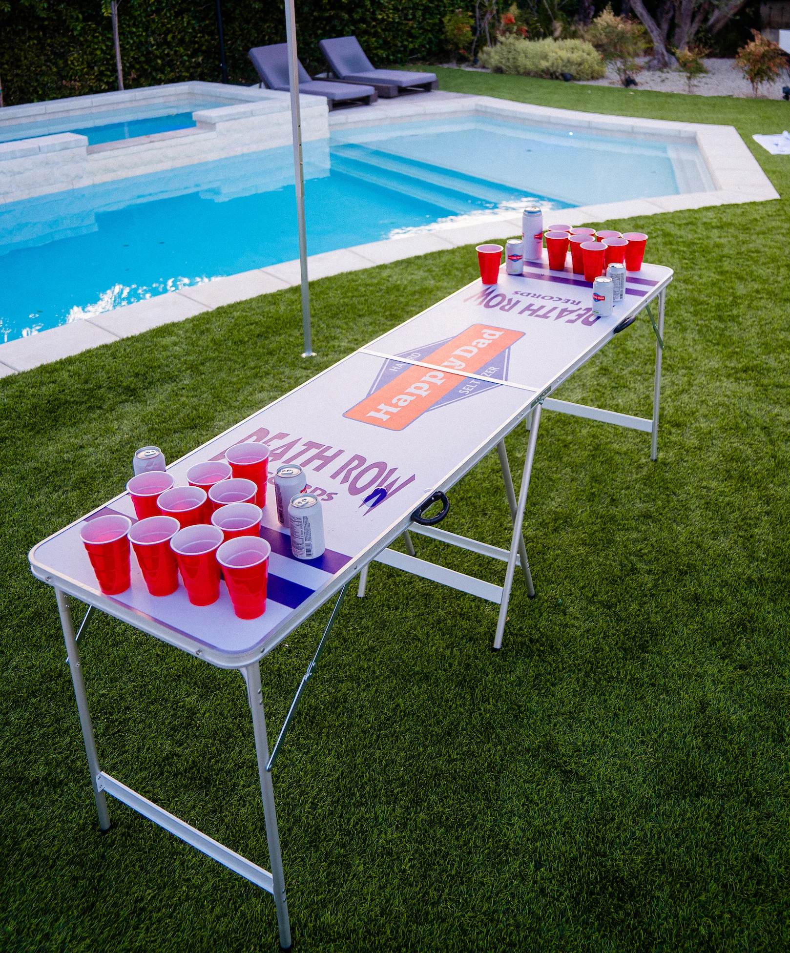 Happy Dad x Death Row Beer Pong Table - Image 6