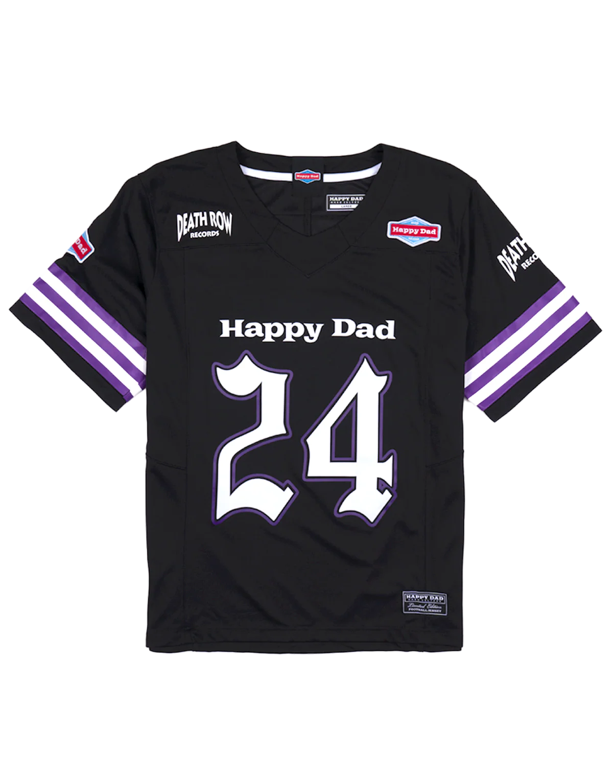 Happy Dad x Death Row Football Jersey '24 (Black)