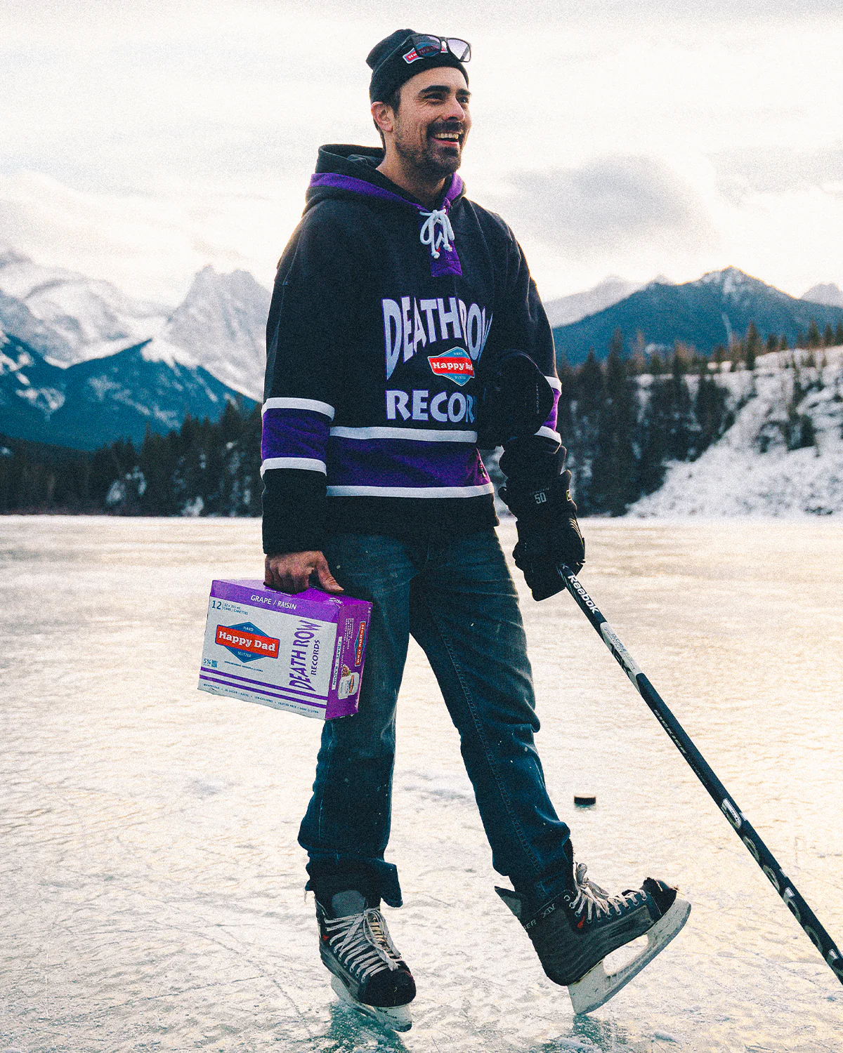 Happy Dad x Death Row Hockey Hoodie - Image 5