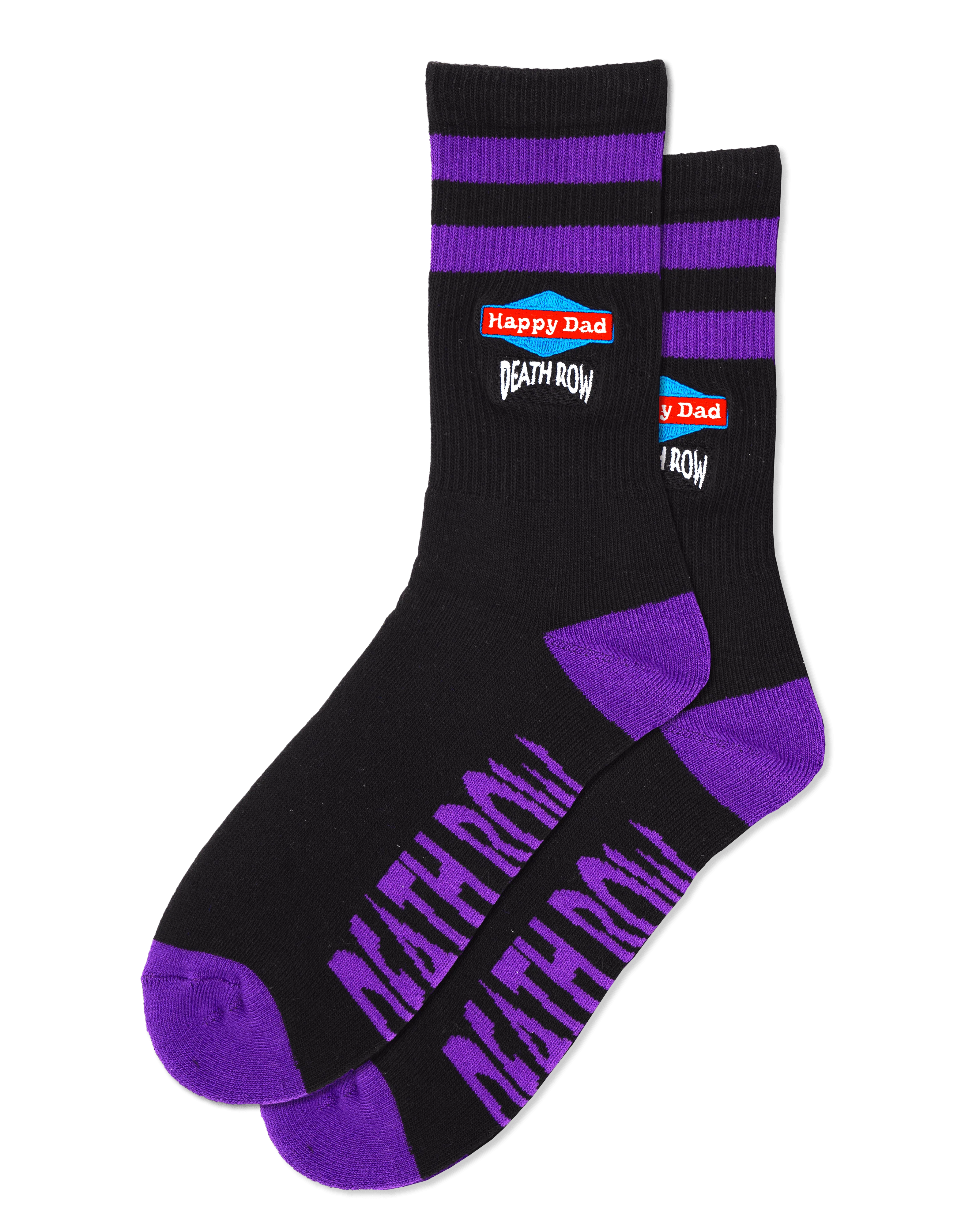 Happy Dad x Death Row Socks (Black)