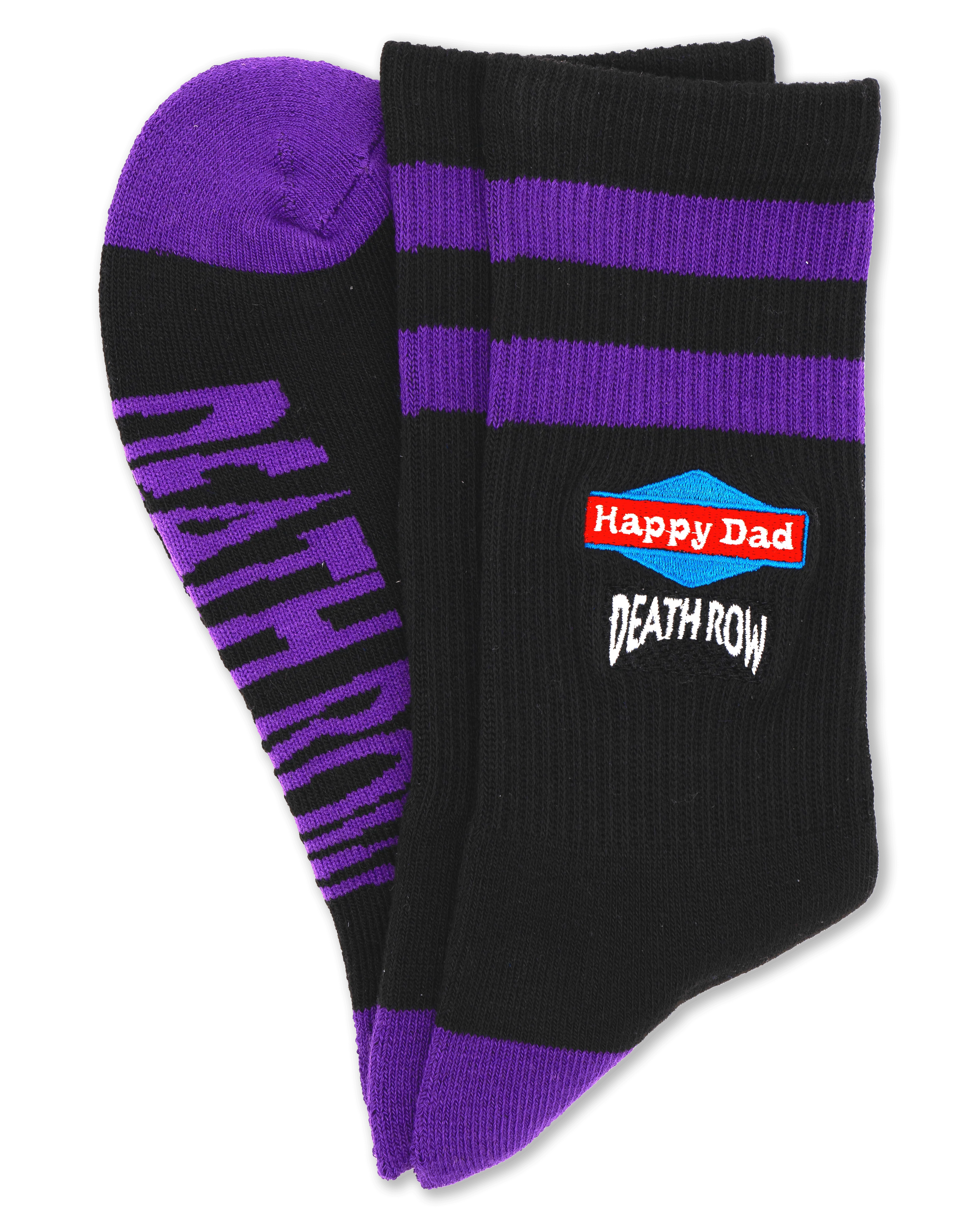 Happy Dad x Death Row Socks (Black) - Image 2