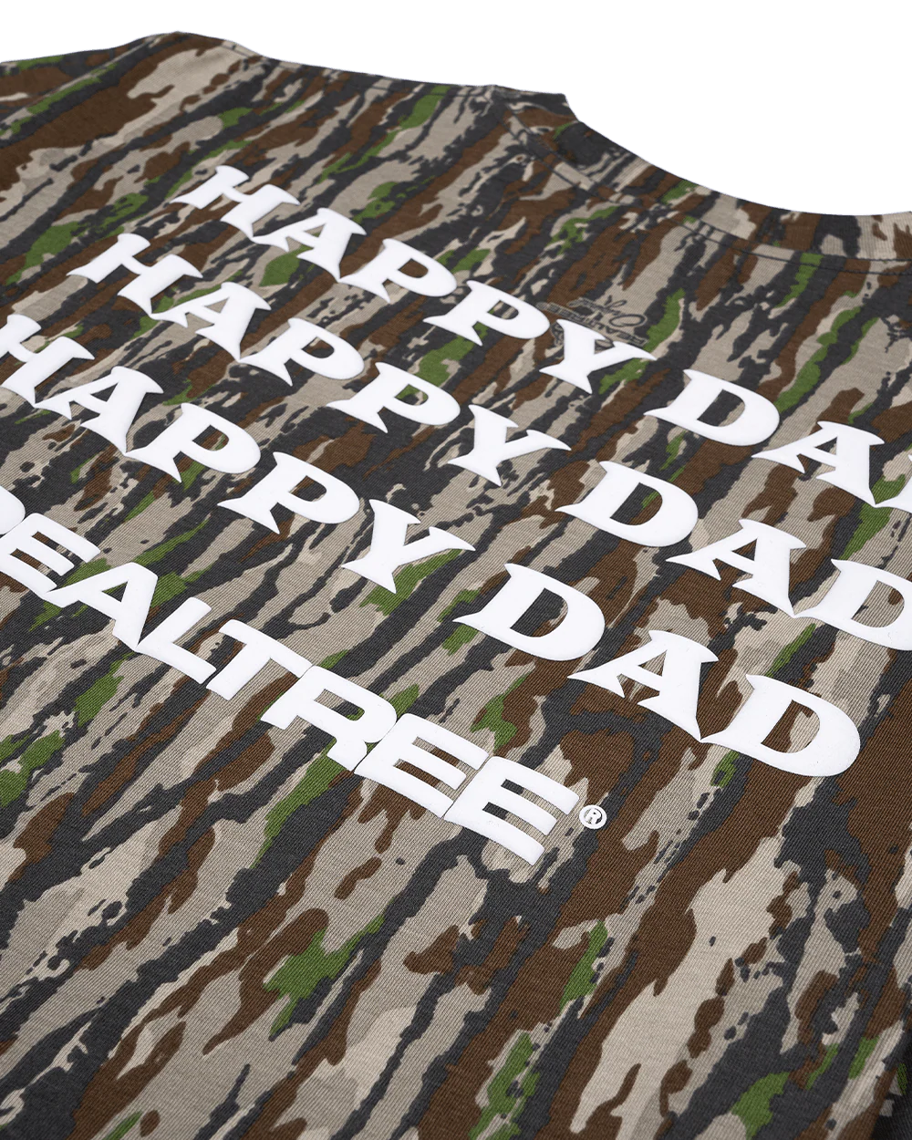 Happy Dad x REALTREE Logo Repeat Tee - Image 3