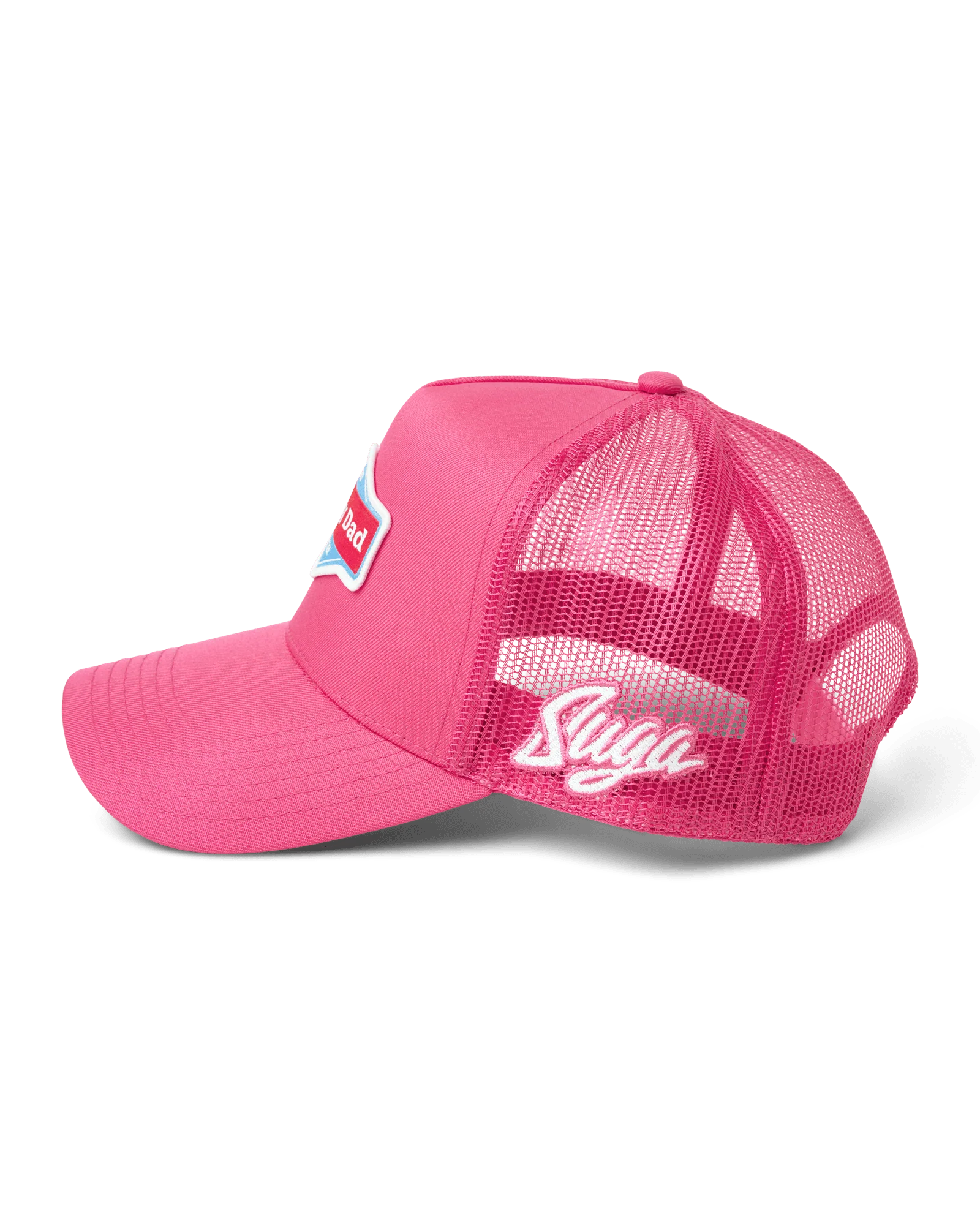 Happy Dad x Suga Sean Trucker Hat (Pink) - Image 3