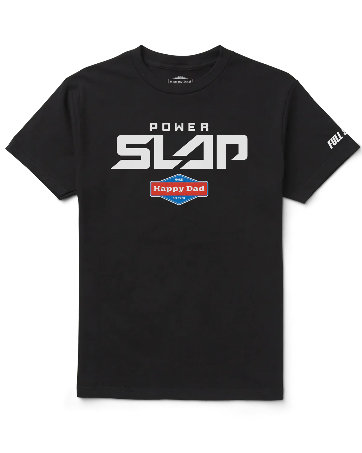 Happy Dad Power Slap Tee (Black)