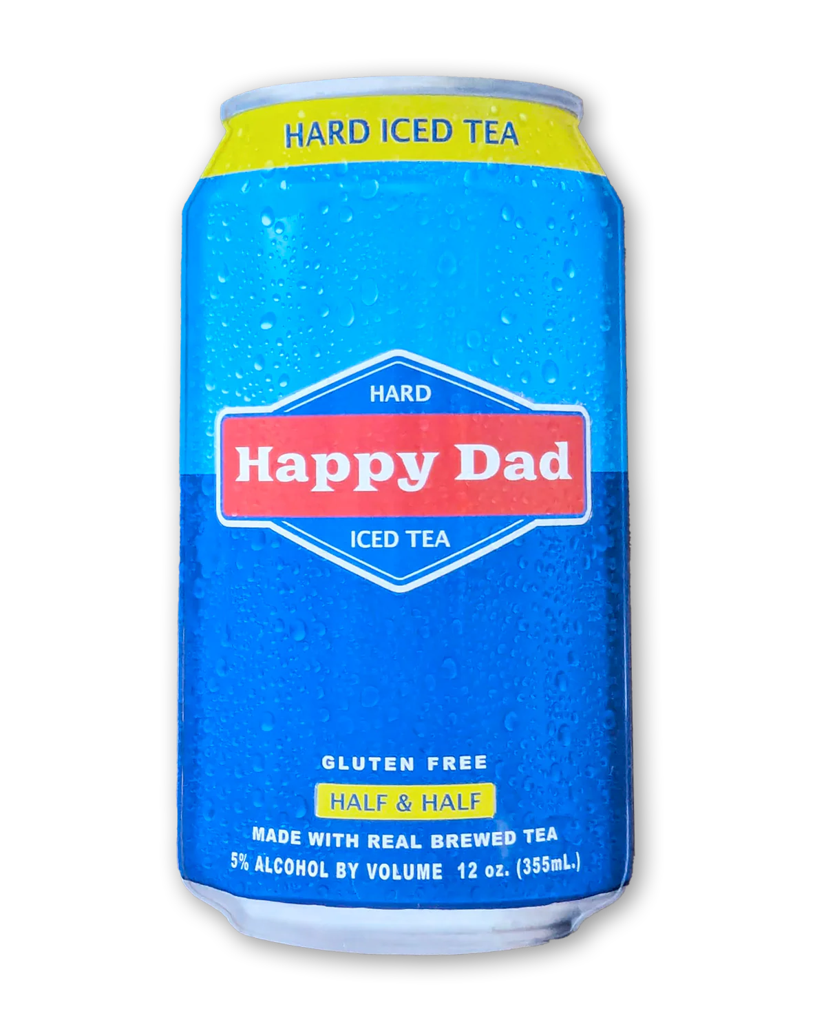 Happy Dad Hard Tea Tin Sign