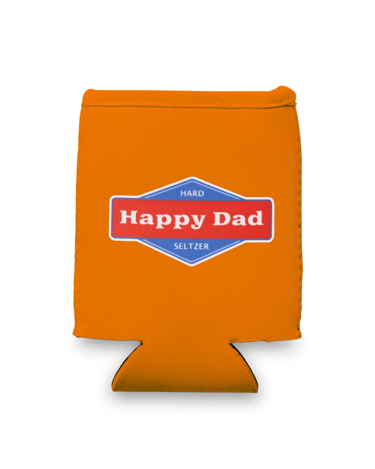 Happy Dad 12oz Can Sleeve (Orange)