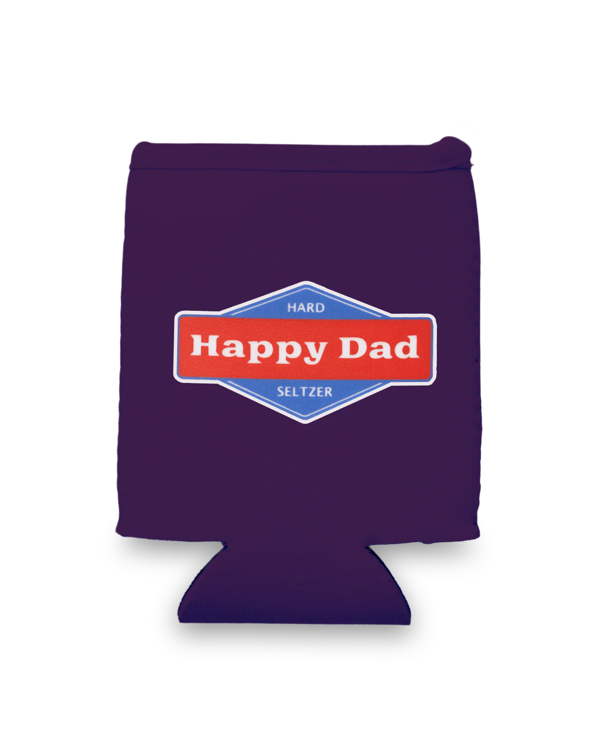Happy Dad 12oz Can Sleeve (Purple)