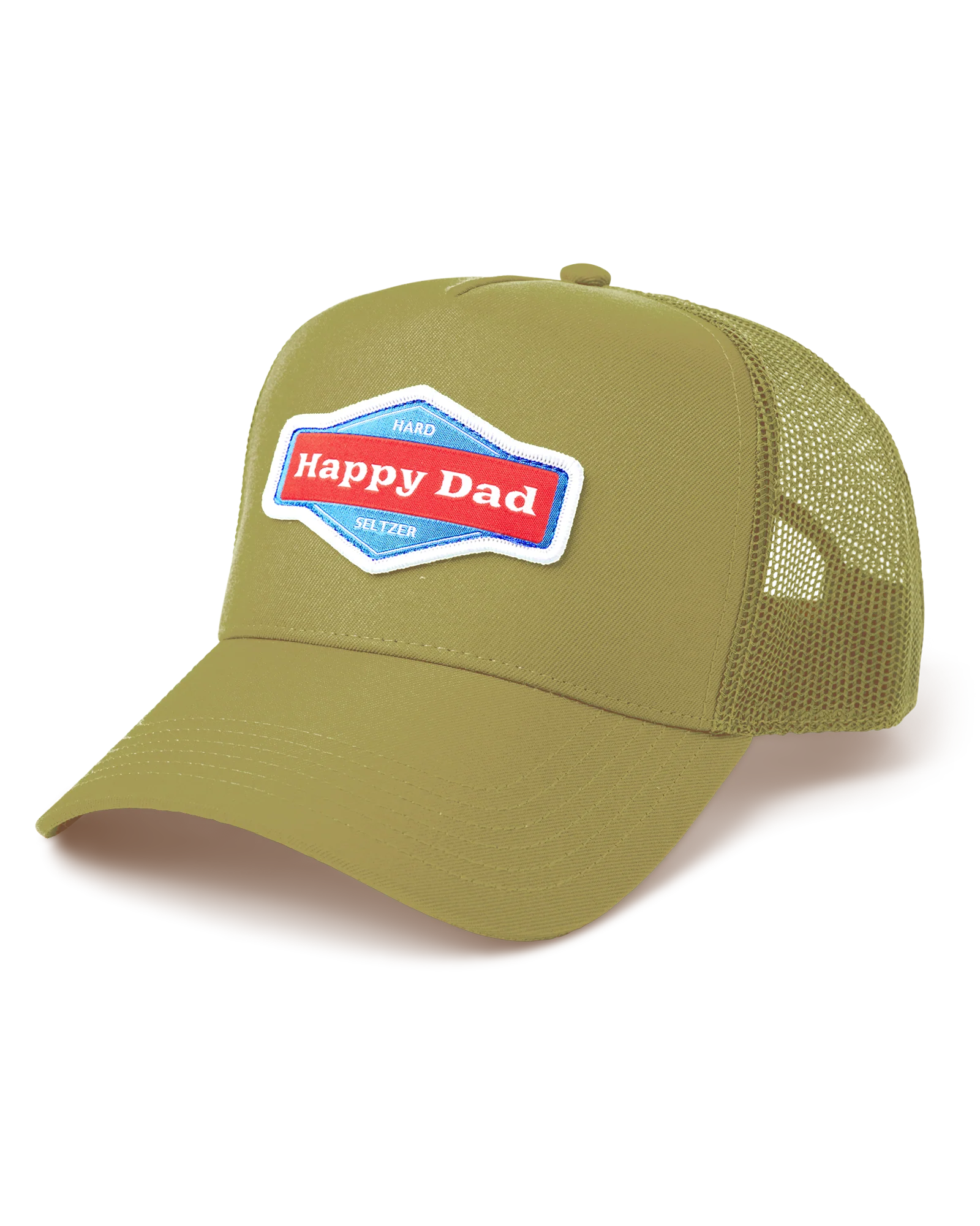 HD College Trucker Hat - CA2104 Gold