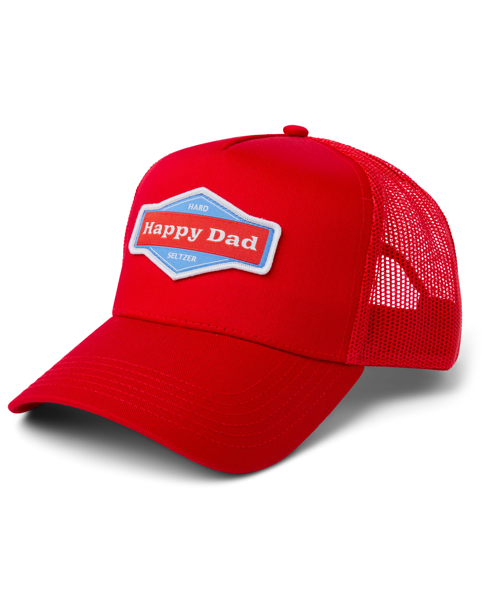 HD College Trucker Hat - RED