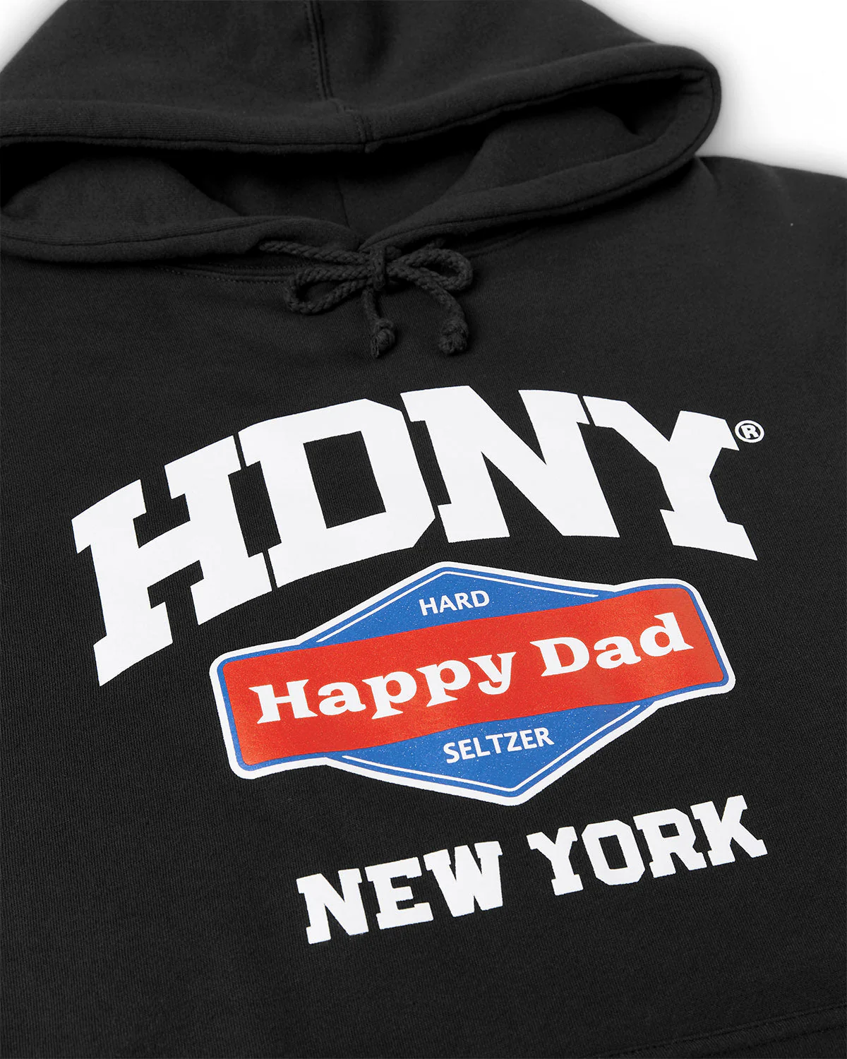 Happy Dad New York Hoodie - Black - Image 2