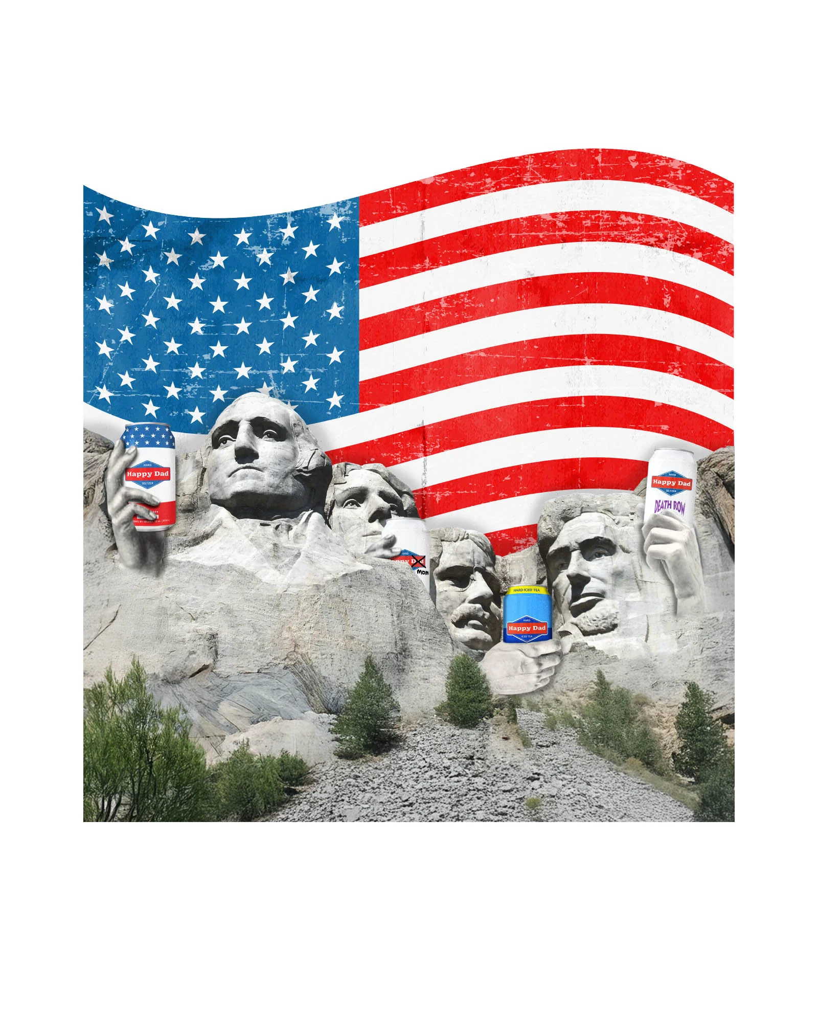Mount Rushmore Pole Topper  (5 stackers per 1 box) - Image 2