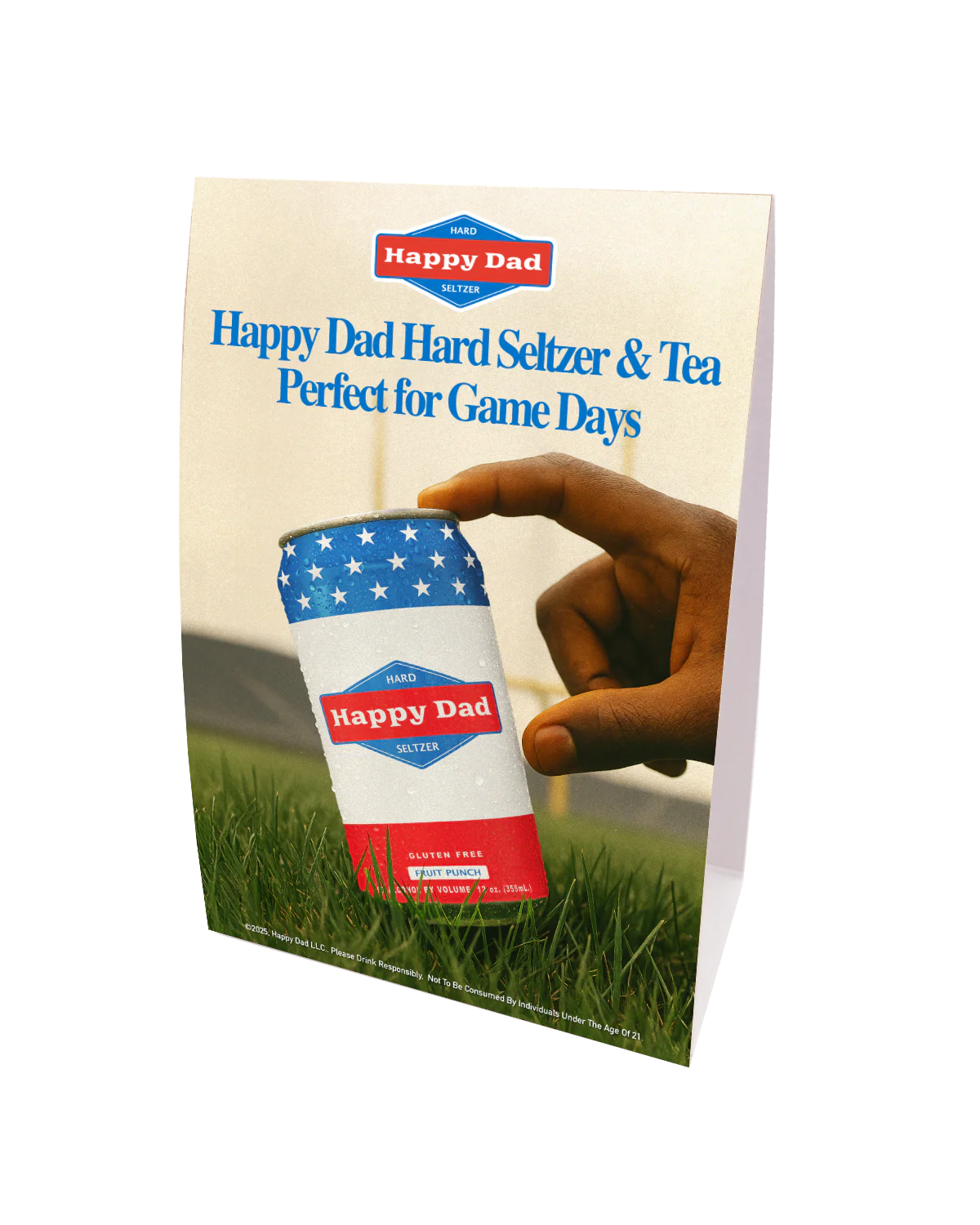 Perfect for Game Days Table Tent