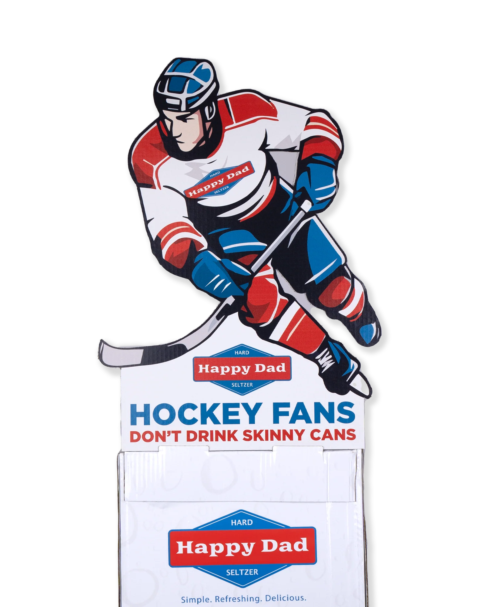Happy Dad Skinny Case Stacker Topper (Hockey) - Image 2