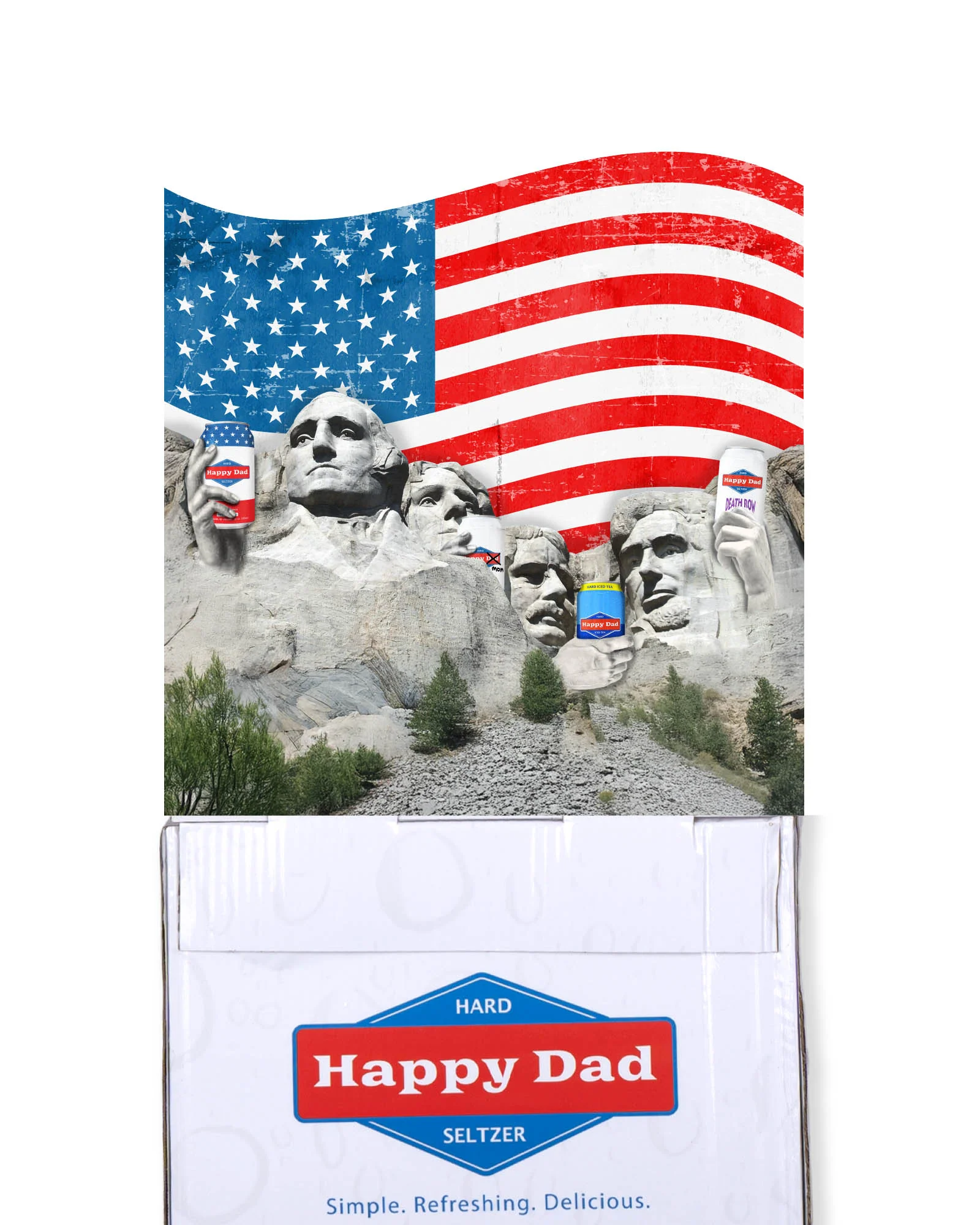 Skinny Case Stacker Topper (Mt Rushmore) (10 stackers per 1 box) - Image 2